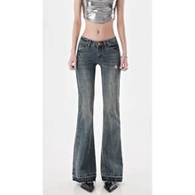 Load image into Gallery viewer, Low-waisted Flare Jeans
